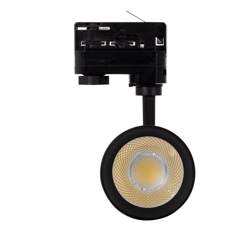 Foco LED Mallet 20W Regulável CCT Seleccionável para Calha Trifásico UGR 15