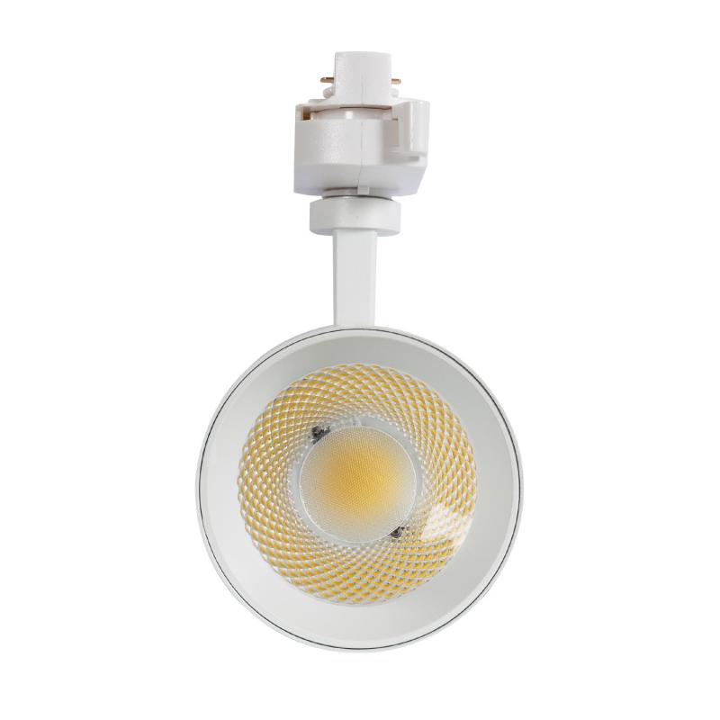Foco LED Mallet Branco 20W Regulável para Calha Monofásico