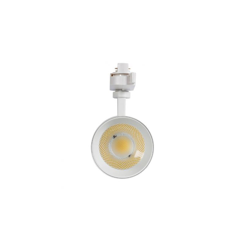 Foco LED Mallet Branco 30W Regulável para Calha Monofásico