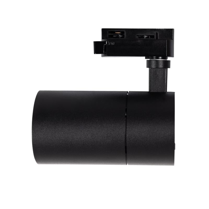 Foco LED Mallet Preto 20W Regulável para Calha Monofásico UGR 15