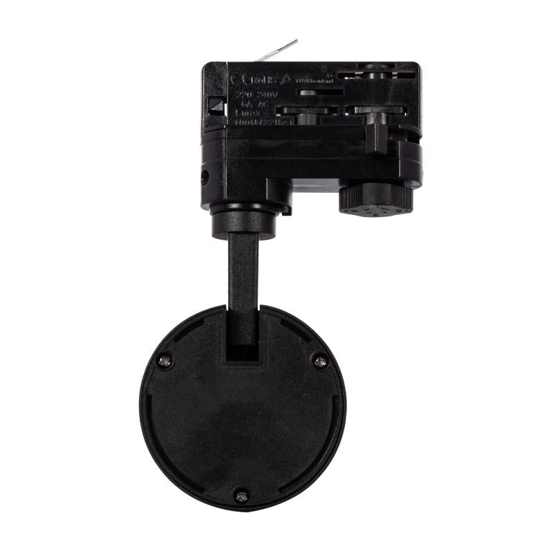 Foco LED Mallet Preto 20W Regulável para Calha Trifásico UGR 15