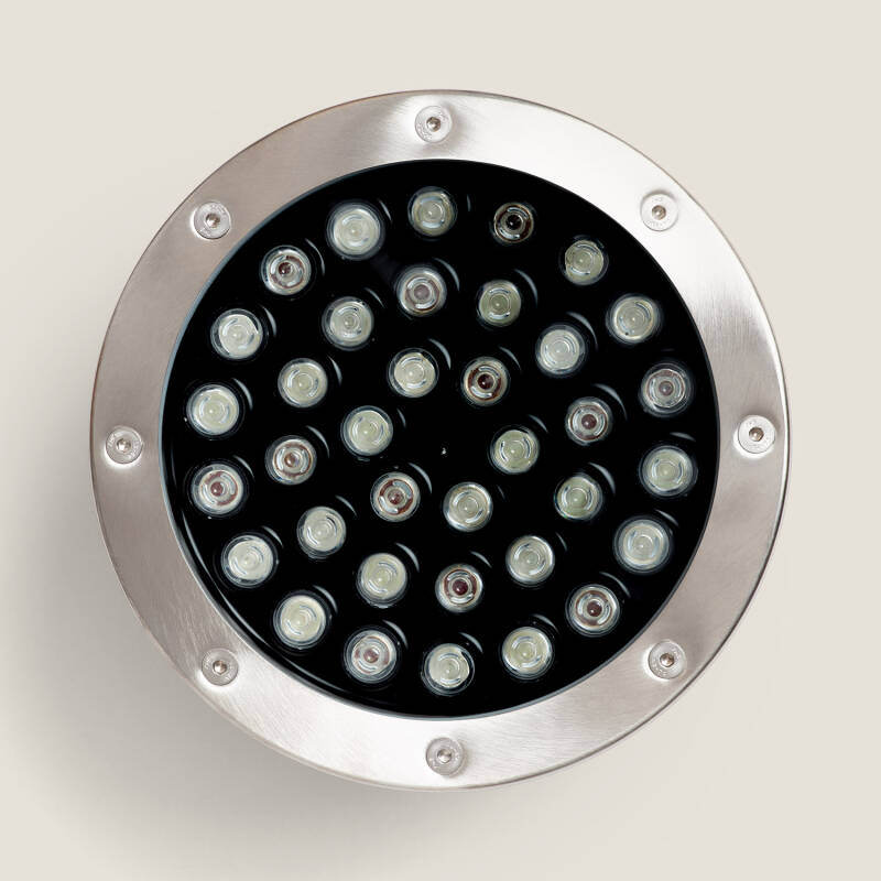 Foco LED RGB de Superfície 12V 36W Submersível IP68