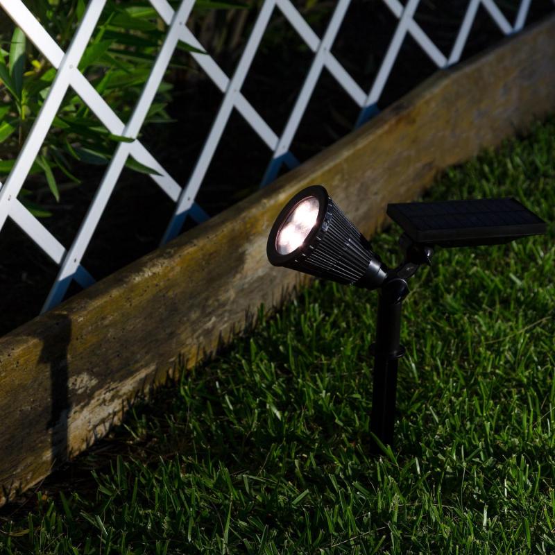 Foco LED RGB Solar Meillion com Espeto IP65