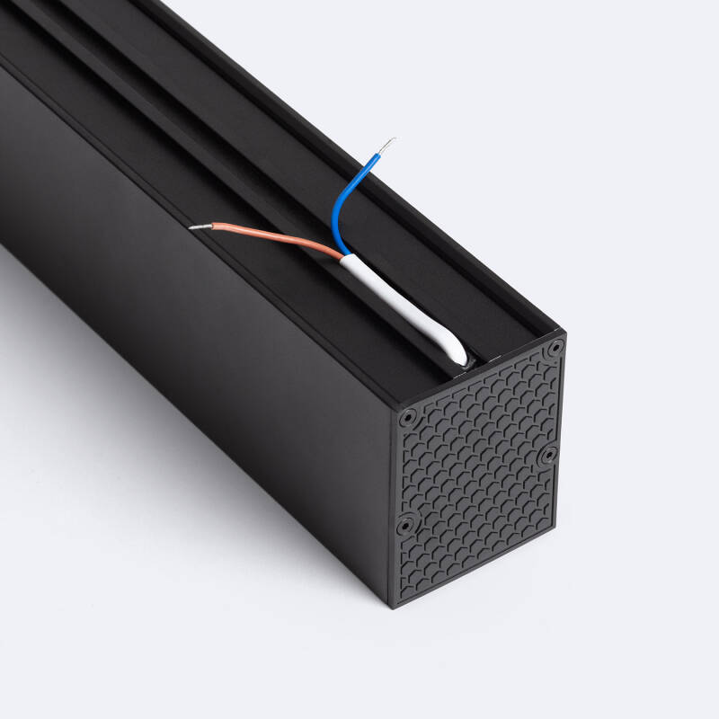 Foco Linear Ótico LED de Superfície 300mm 24W CRI90 UGR16