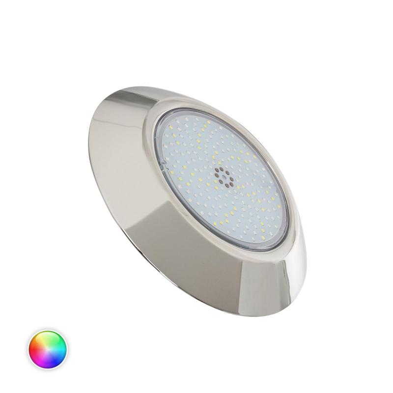 Foco LED RGBW Submersível para Piscina, 12 V CC, IP68, Aço Inoxidável, 12 W, XtraPool