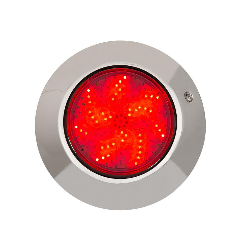 Foco LED RGBW Submersível para Piscina, 12 V CC, IP68, Aço Inoxidável, 12 W, XtraPool