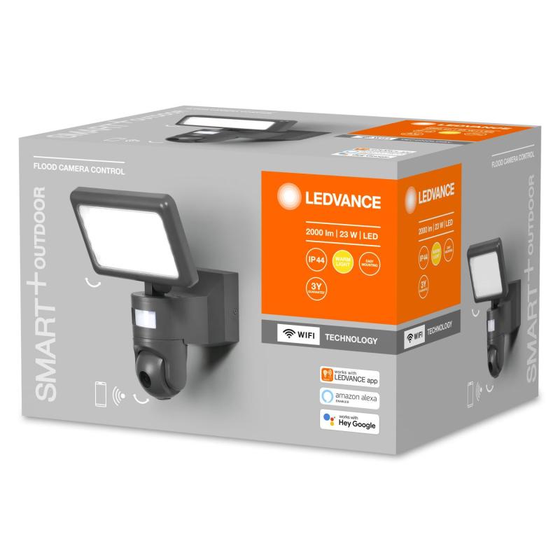 Foco Projetor LED PIR 23W 87 lm/W com Câmara e Sensor Smart+ WiFi IP44 LEDVANCE 4058075564626