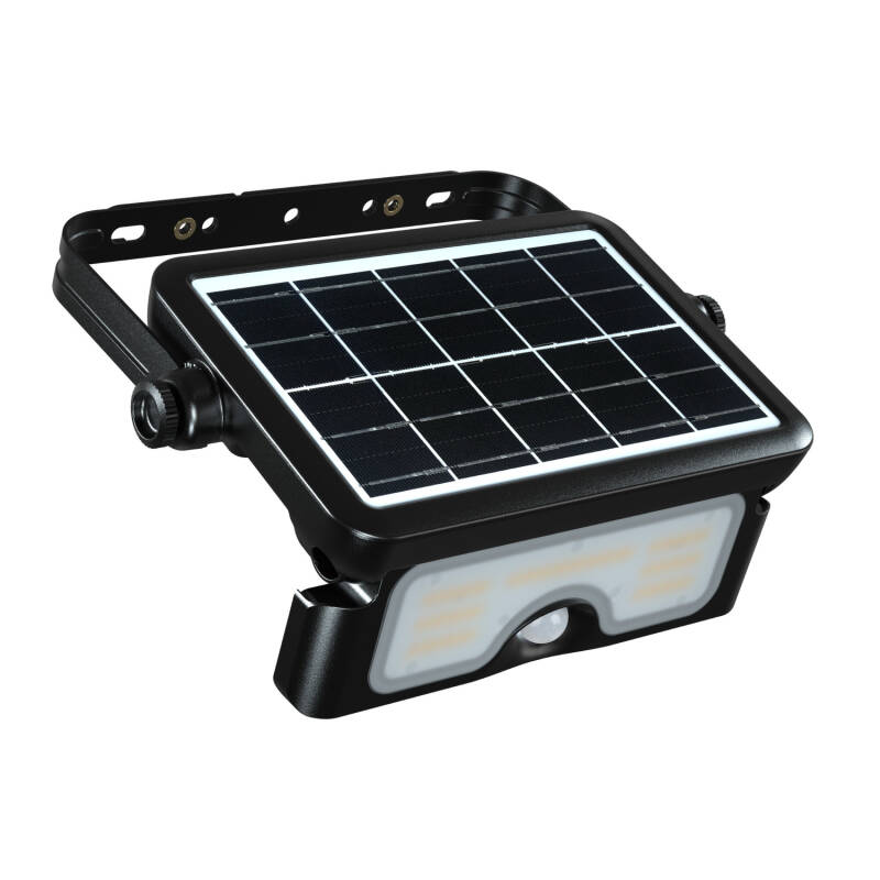 Foco projetor LED 3CCT Solar IP65 com Sensor de Movimento PIR e Crepuscular