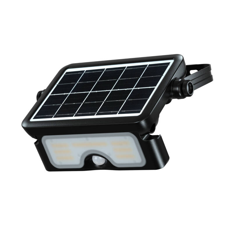 Foco projetor LED 3CCT Solar IP65 com Sensor de Movimento PIR e Crepuscular