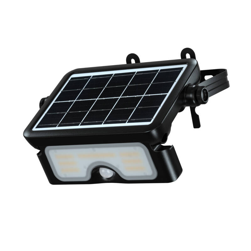 Foco projetor LED 3CCT Solar IP65 com Sensor de Movimento PIR e Crepuscular