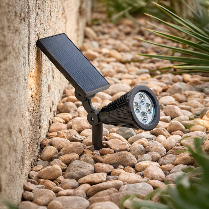 Foco Solar Exterior LED com Espeto Meillion