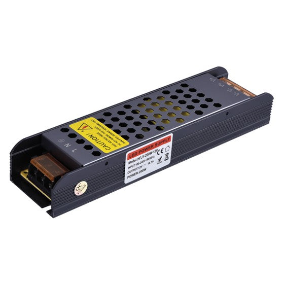 Fonte Alimentação LED 200W IP20 DC24V 5 Anos