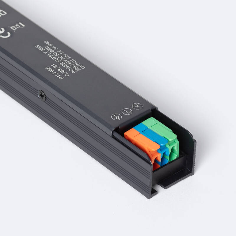 Fonte de Alimentação Ultra Slim 12V DC IP40