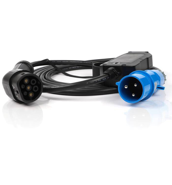 Carregador Portátil 230V 6A-32A 7.4KW Tipo2 Monofásico - EVSE