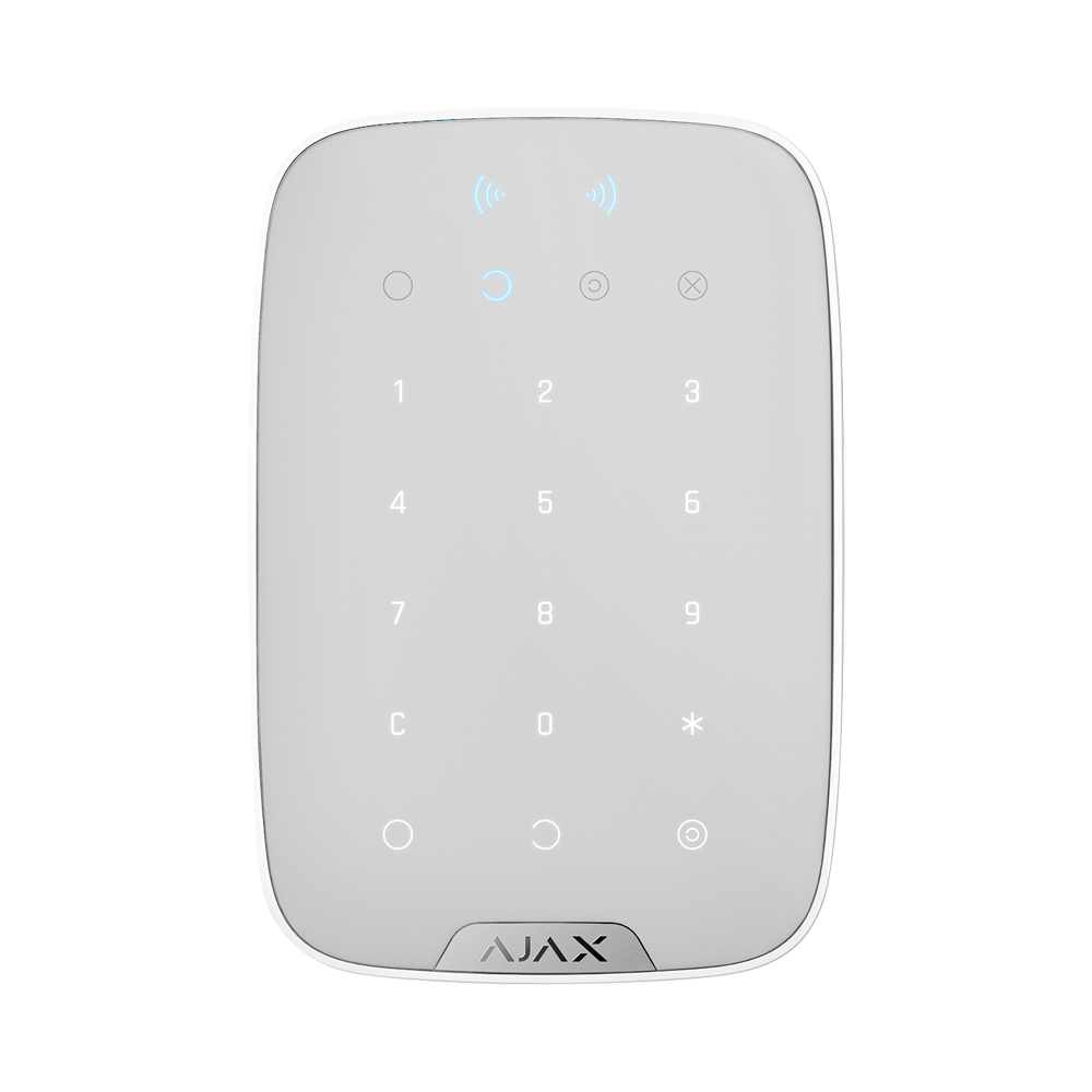 Ajax Teclado Wireless Touch 868Mhz c/ Leitor