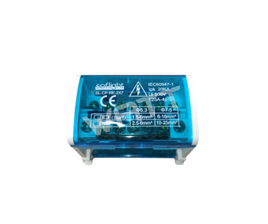 Repartidor de Escada 2x7 125A SL-CP-RE-2X7
