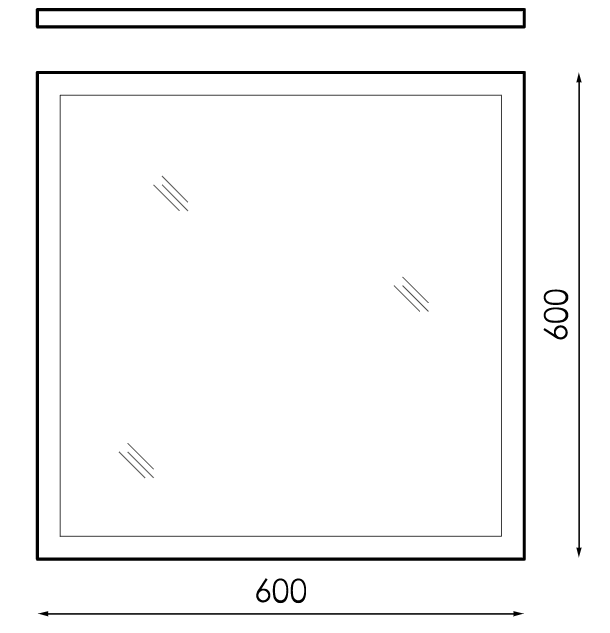 Painel LED 600x600 36W/4000K Silent UGR<19 470742 Prilux