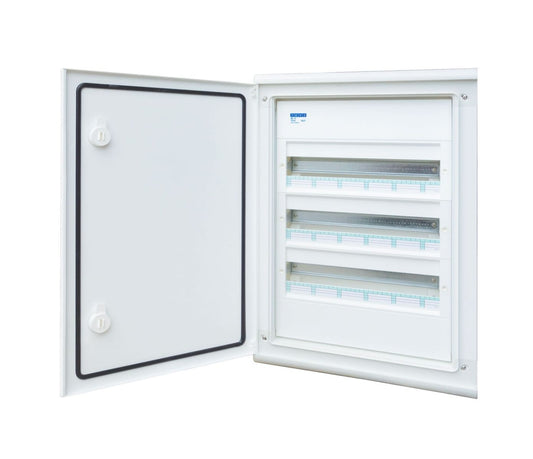 Quadro Embutir 3 Filas 51 Módulos IP54 MEGA TEV