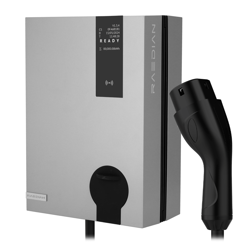 Carregador 7.4KW/32A 230V C/T2 5Mts Cinza IP55 IK10 RD-NEO-7-C5-S