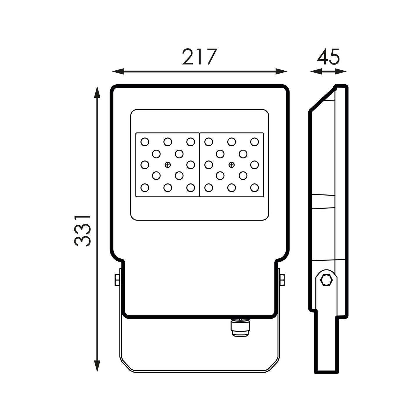 Foco Projetor LED 50W 90º Energy Tech HE IP65 Prilux