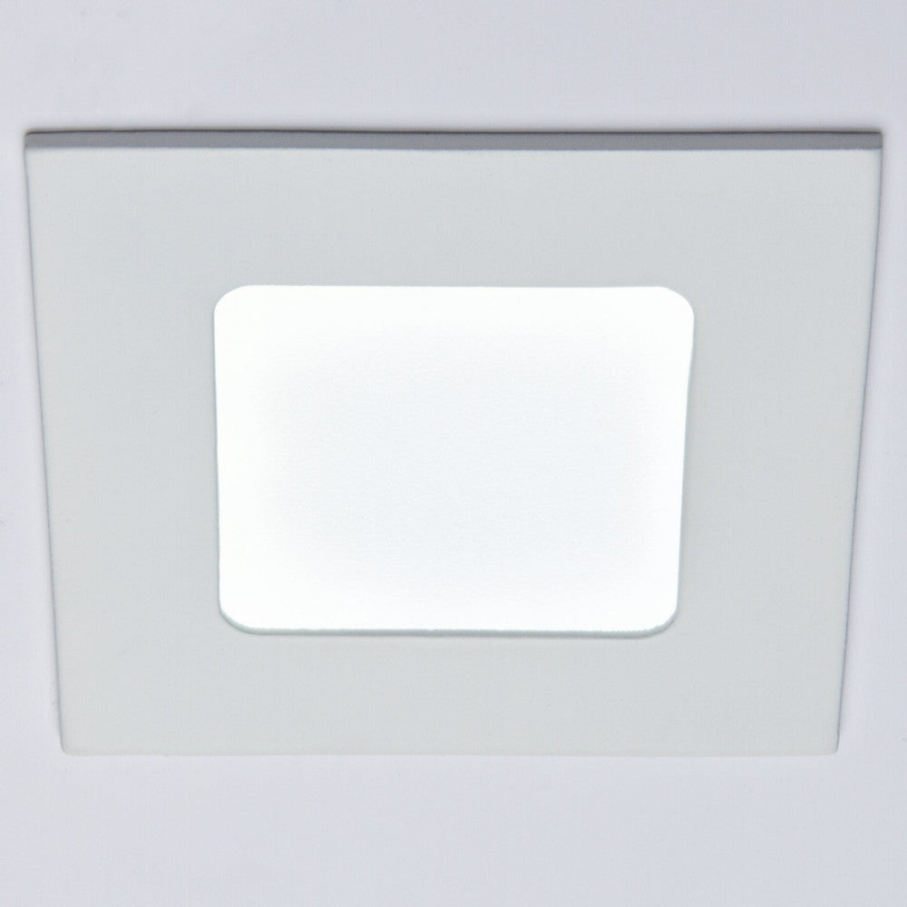 Painel LED 3W 300Lm 6000ºK Quadrado 40.000H
