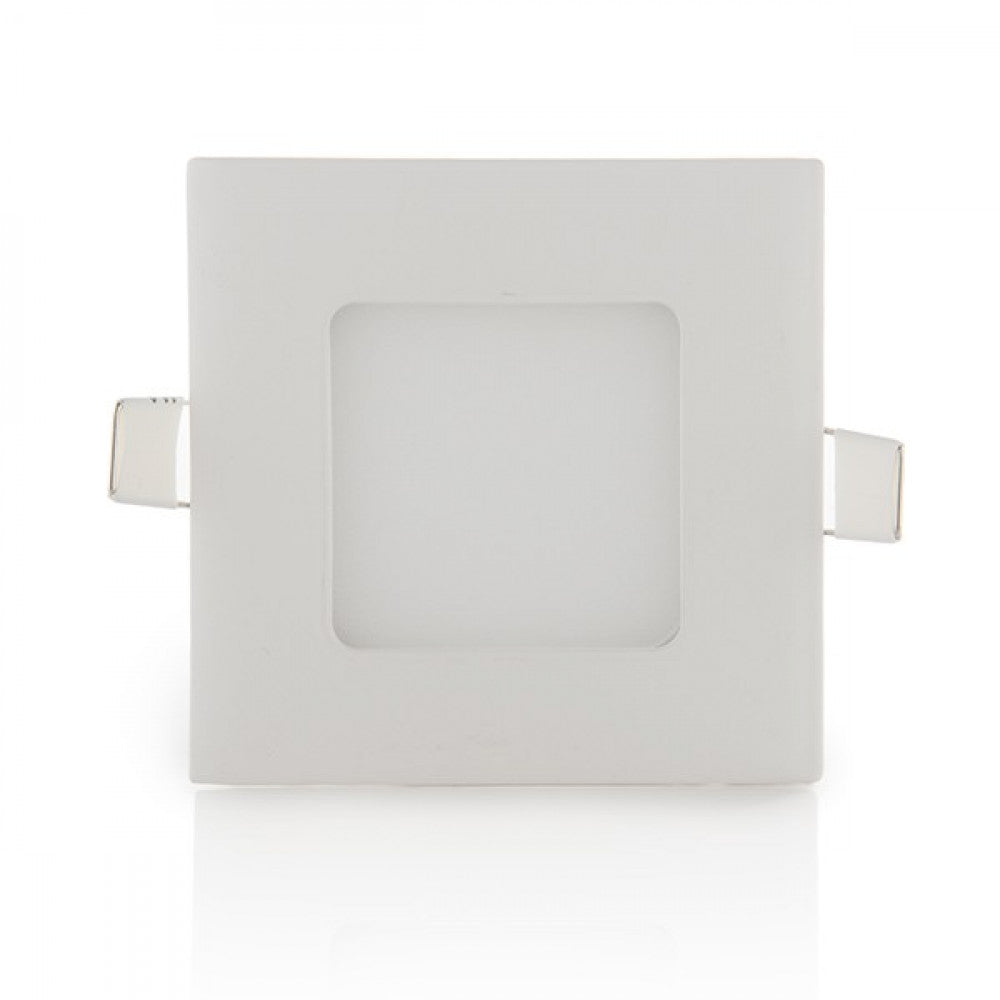 Painel LED 3W 300Lm 6000ºK Quadrado 40.000H