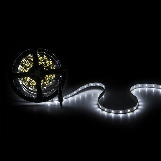Faixa de 300 LEDs 40W 4.000Lm CRI85 6000ºK SMD2835 24VDC IP20 x5M 40.000H-Branco Frio