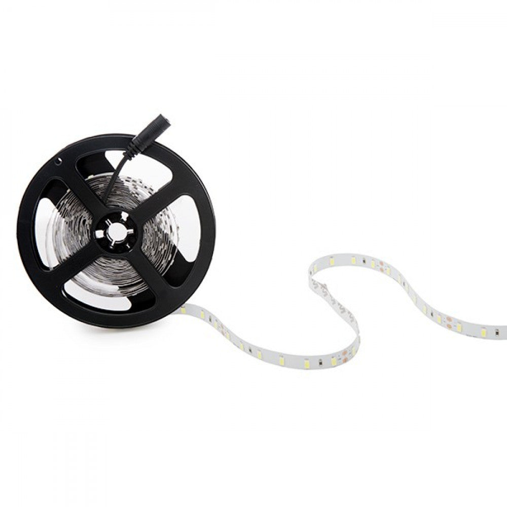 Faixa de 300 LEDs 40W 4.000Lm CRI85 6000ºK SMD2835 24VDC IP20 x5M 40.000H-Branco Frio