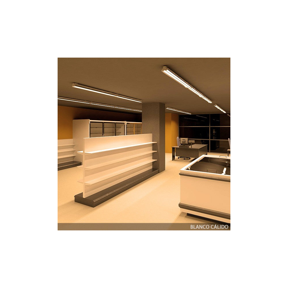 Tubo LED T8 14W 1680Lm 6000ºK 90Cm Cabeça Giratória 60.000H
