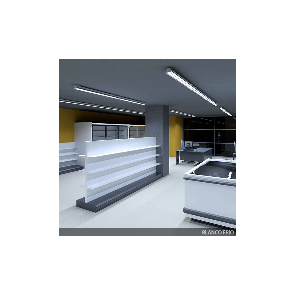 Tubo LED T8 14W 1680Lm 6000ºK 90Cm Cabeça Giratória 60.000H