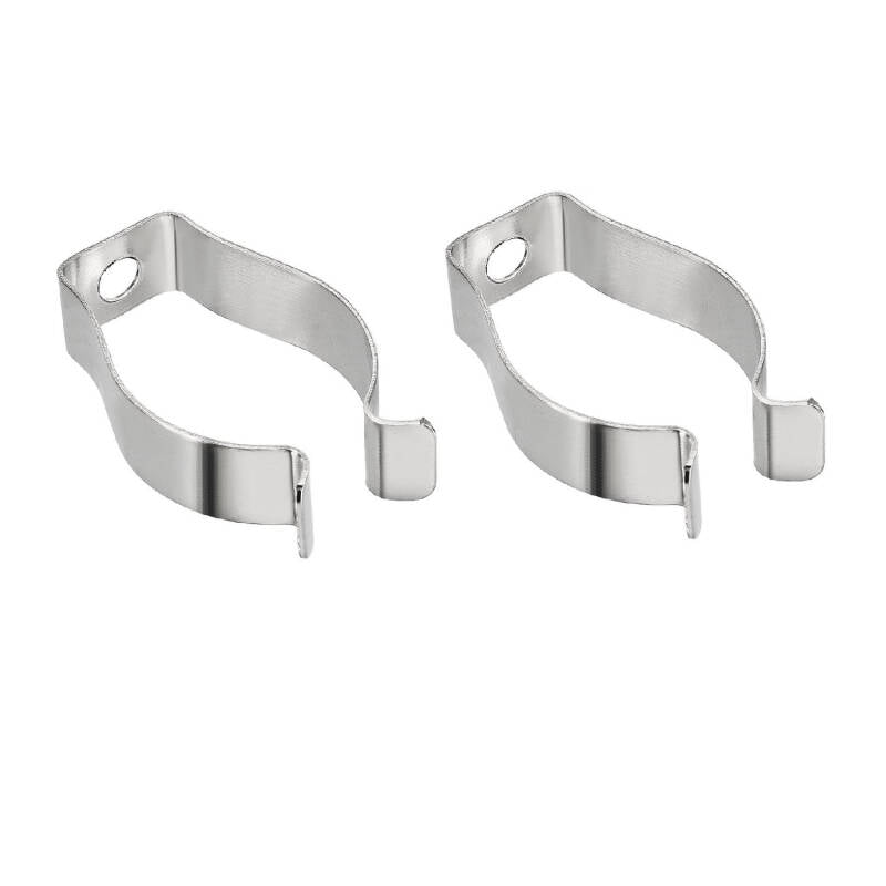 Grampos Fixação Alumínio para Tubos LED T8 (2 uds)