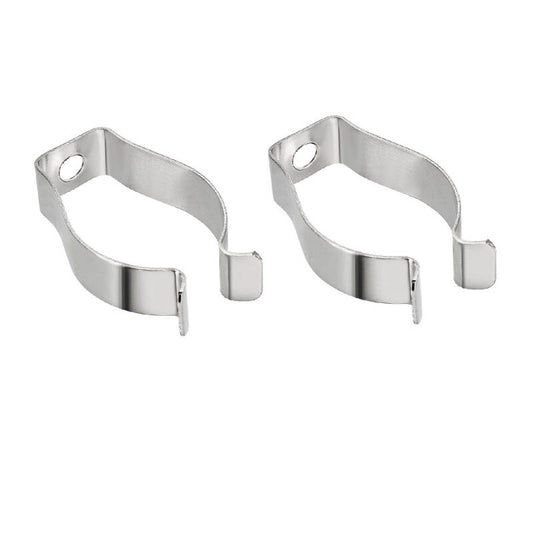 Grampos Fixação Alumínio para Tubos LED T8 (2 uds)