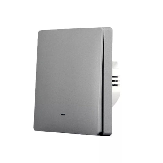 SmartWise B61 UNI Zigbee 3.0 + RF, 1-gang smart parede switch, universial wiring, physical push-button, grey