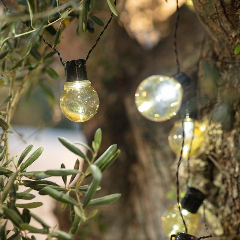 Grinalda de Lâmpadas LED Solar Nikola 2m