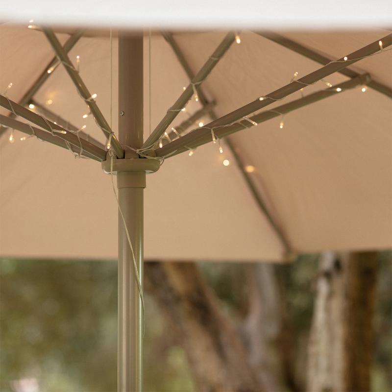 Grinalda LED à Pilhas para Guarda-Sol 1m