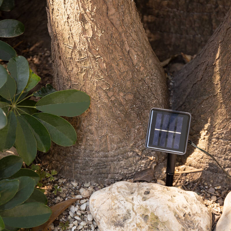 Grinalda Solar Exterior 30 Bolas LED 5m