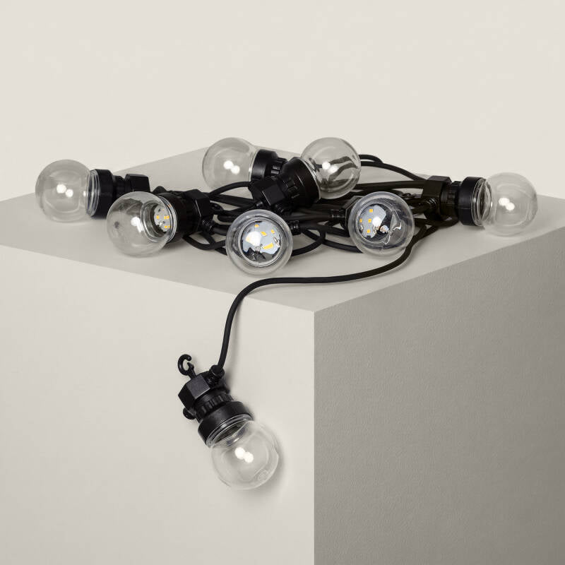Grinalda Solar Exterior LED de Lâmpadas Kepler 7m