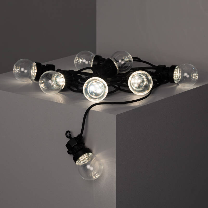 Grinalda Solar Exterior LED de Lâmpadas Kepler 7m