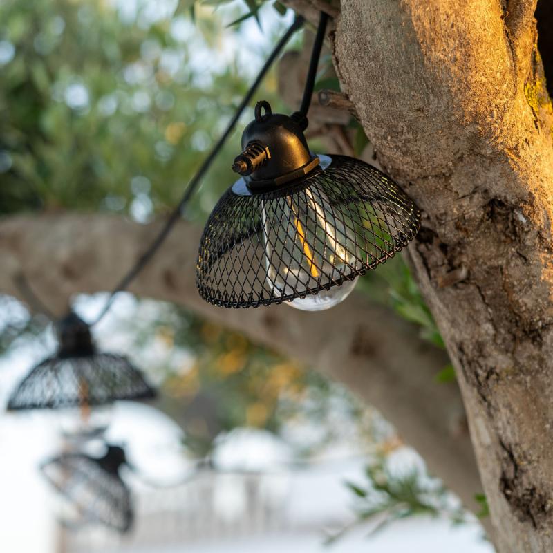 Grinalda Solar Exterior LED de Lâmpadas Kodos 6.5m