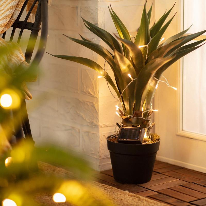 Grinalda Solar Exterior LED Lilac 2m