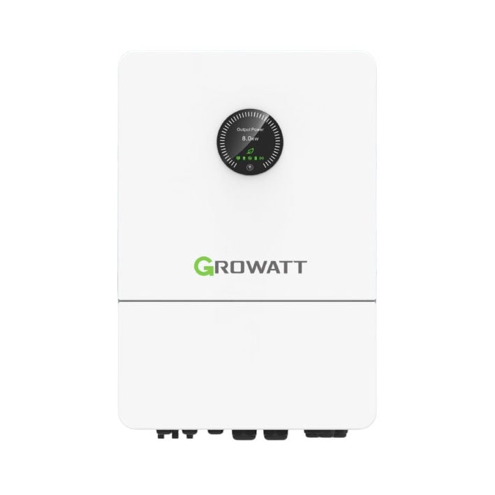 Inversor Híbrido Trifásico Growatt WIT 12 kW-HU com Sistema de Respaldo UPS