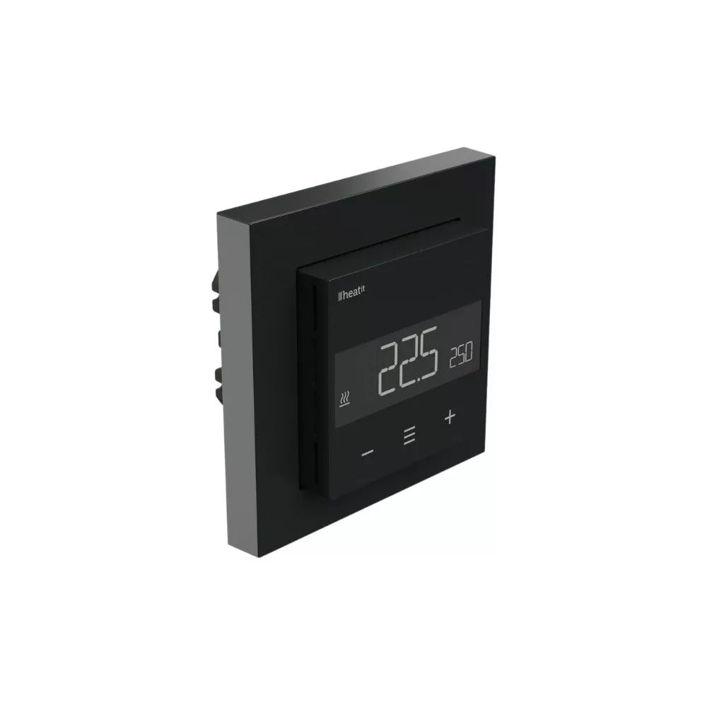 HeatIt Z-TRM6 Thermostat Z-Wave 800 series (matt preto)
