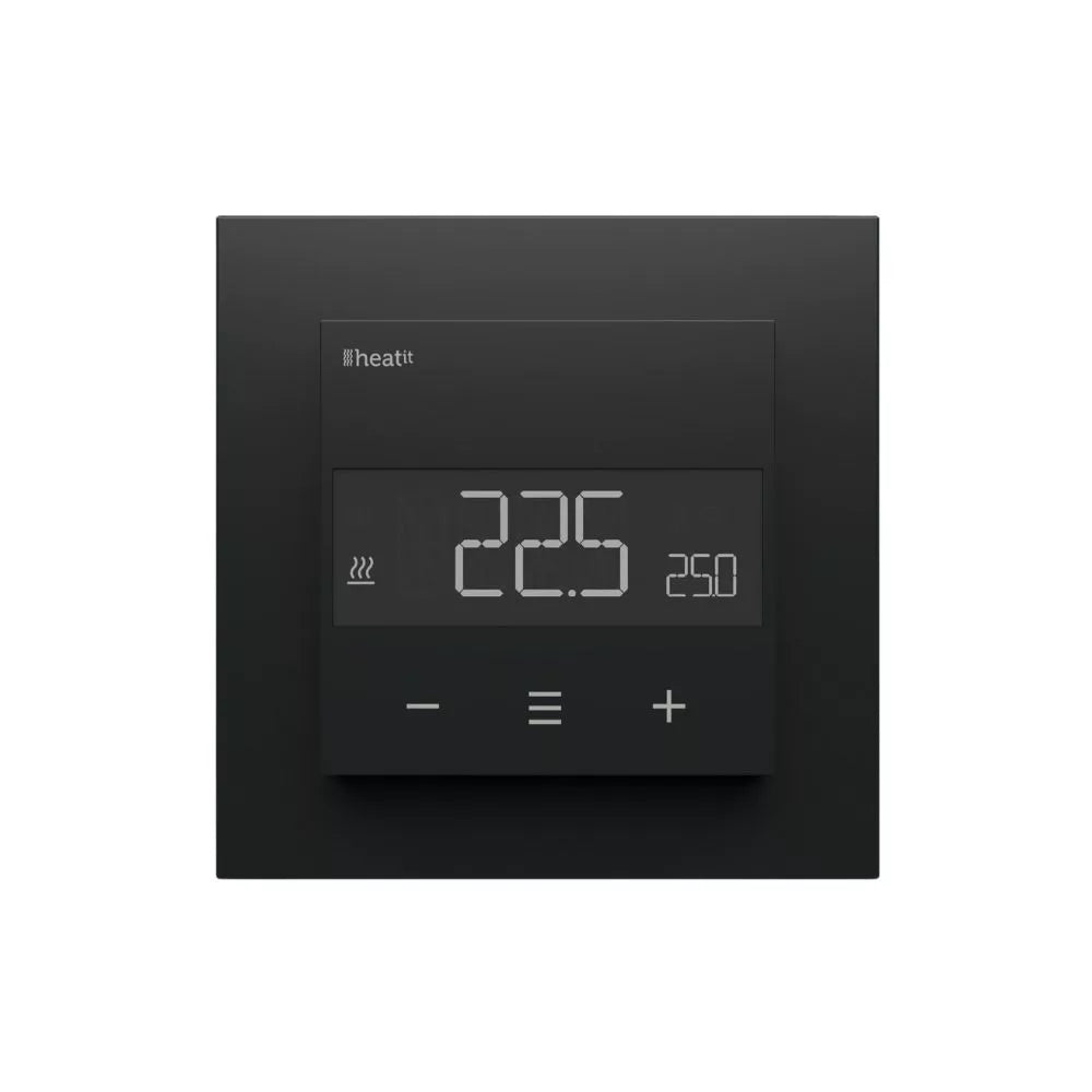 HeatIt Z-TRM6 Thermostat Z-Wave 800 series (matt preto)