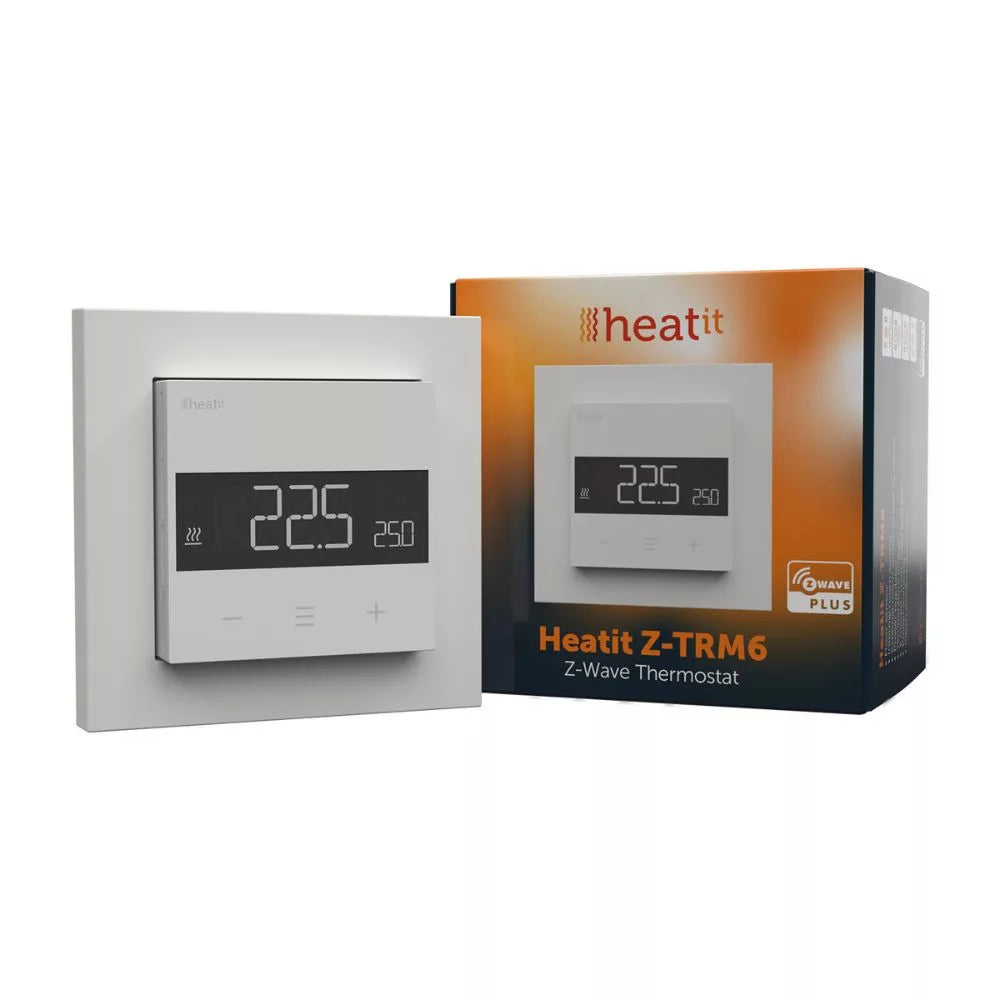 HeatIt Z-TRM6 Thermostat Z-Wave 800 series (Branco RAL 9003)