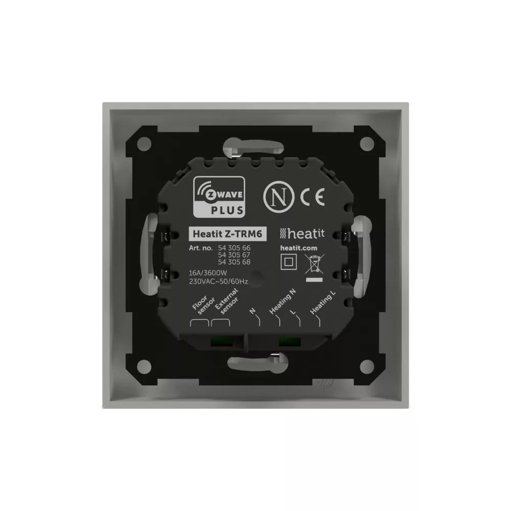 HeatIt Z-TRM6 Thermostat Z-Wave 800 series (Branco RAL 9003)