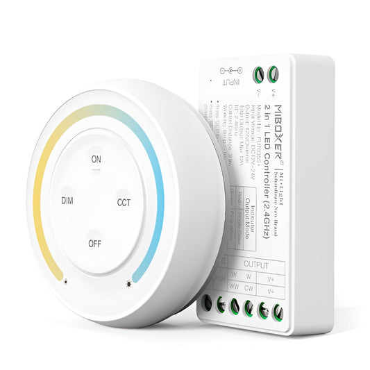 Kit controlador LED 2 em 1 de 2,4 GHz