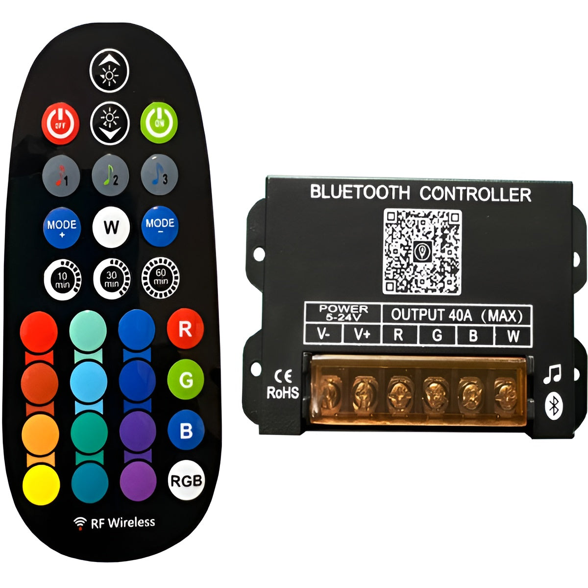 Controlador musical LED Bluetooth App RF 29 teclas