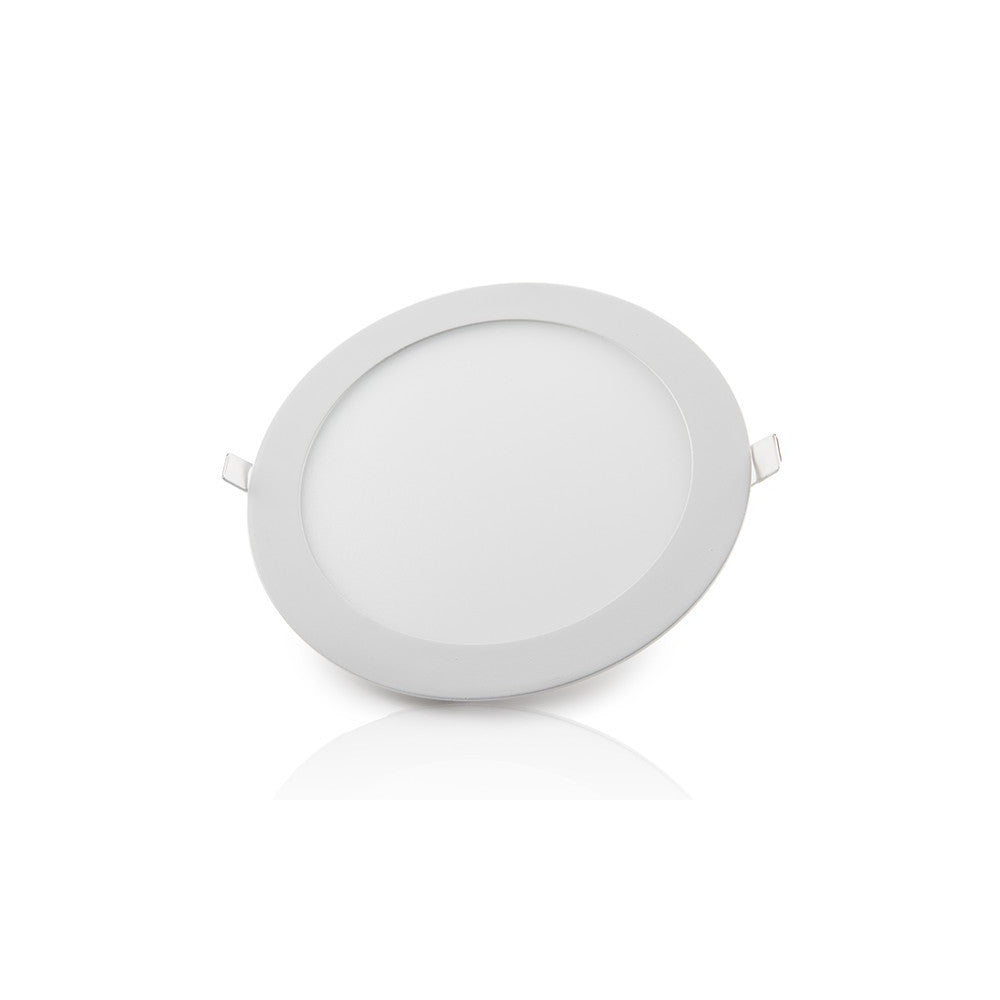 Pacote de 5 Painéis LED 20W 2000Lm 6000ºK Circular 40.000H