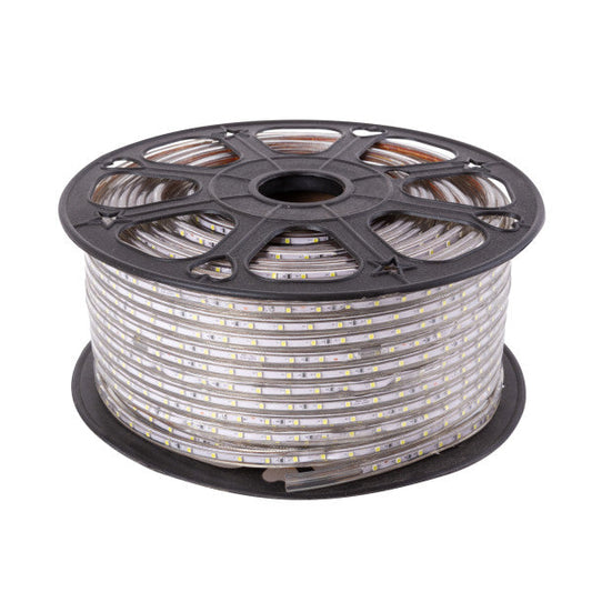 Faixa de 60 LEDs/M 480W 24.000Lm 6000ºK SMD3528 220VAC IP65 x100M 40.000H