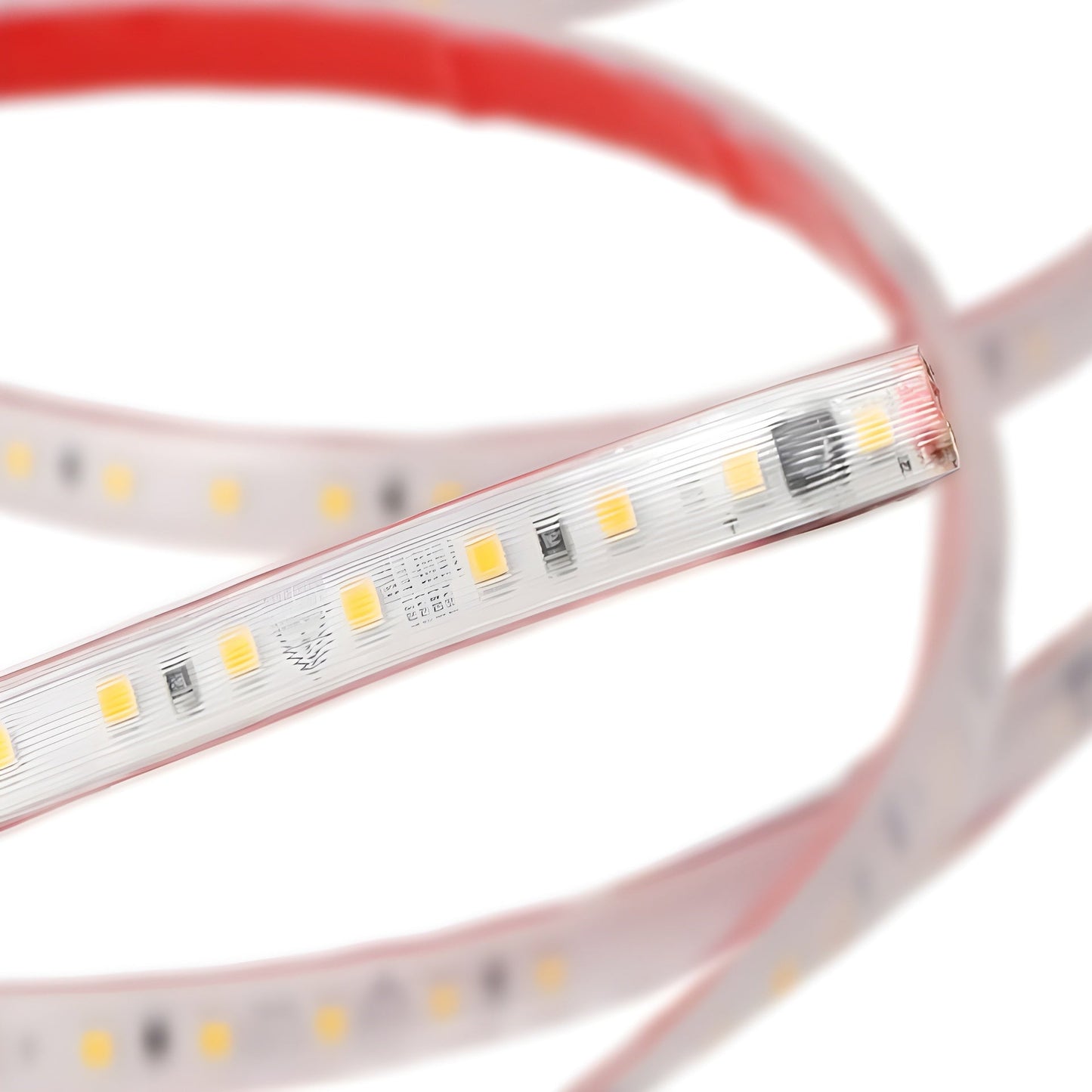 Fita de 120 LEDs/M 1500Lm/M 6000ºK SMD2835 Difusor Microprismático Auto-retificado 220VAC IP65 x50M 40.000H